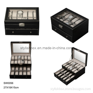 22PCS Luxury Watch Box with Drawer (SW0056)